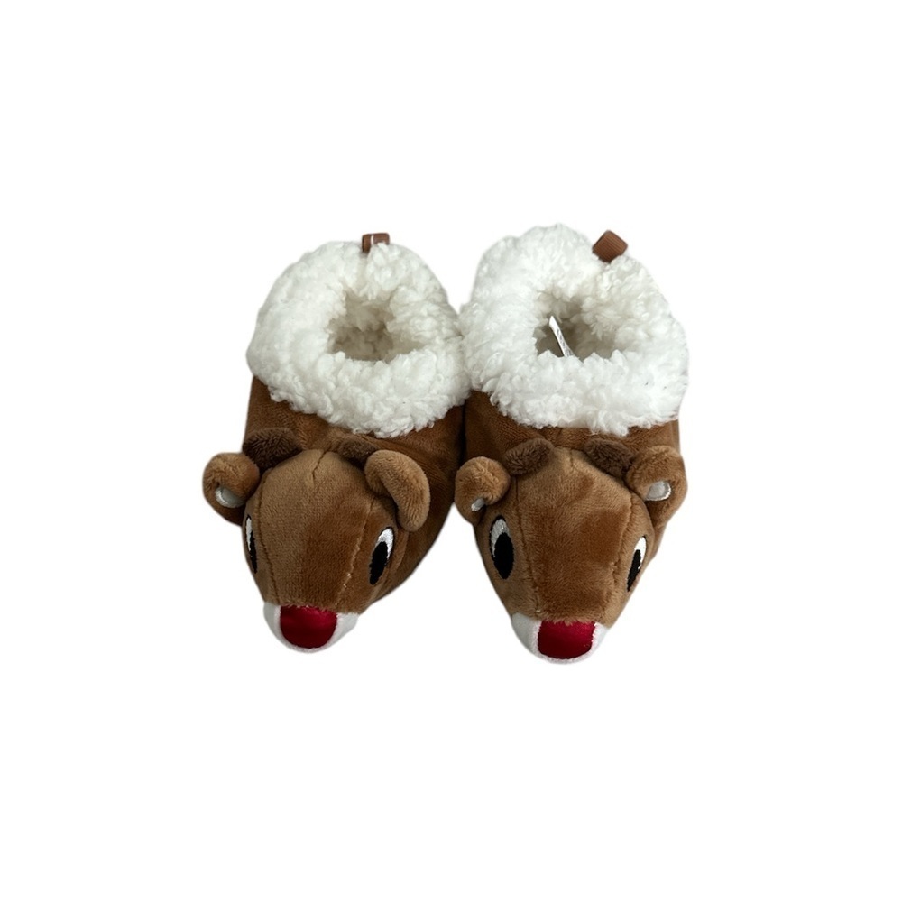 Rudolph The Red Nosed Reindeer Toddler Slippers